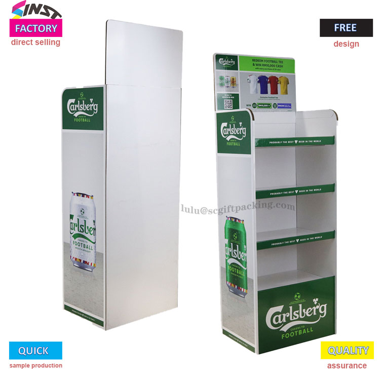 چگونه قفسه نمایشگر راه راه آبجو می تواند اشتیاق طرفداران را برای مصرف برانگیزد؟