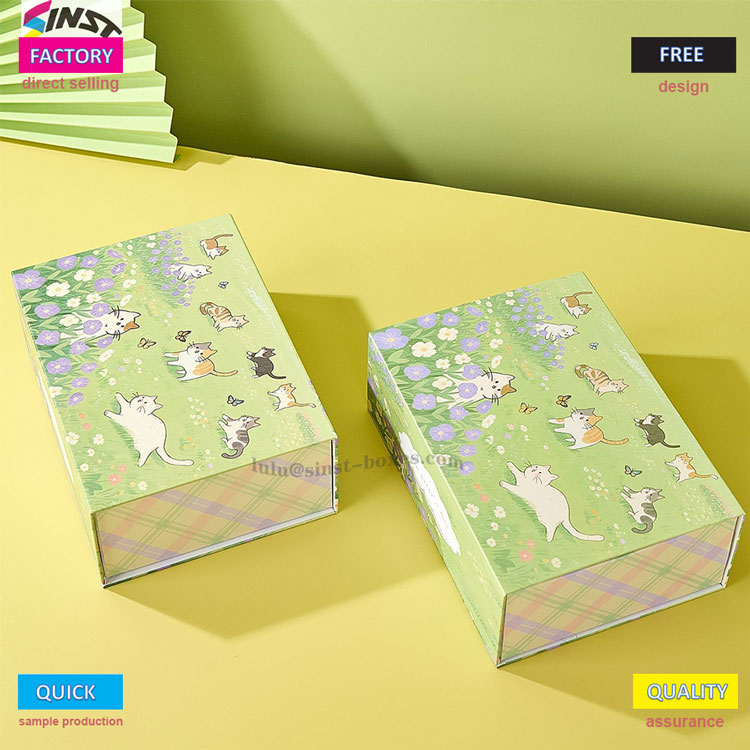 جعبه کادو آویز مخمل دار گربه ای ناز